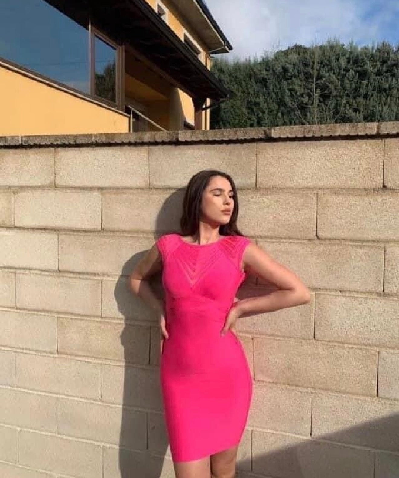 Bandage dress 608683