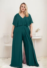 Jumpsuit with peplum 80067