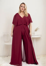 Jumpsuit with peplum 80067