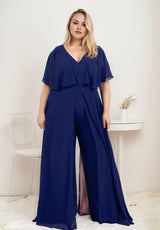 Jumpsuit with peplum 80067