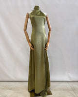 Vestido cuello halter 2612