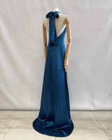 Vestido cuello halter 2612