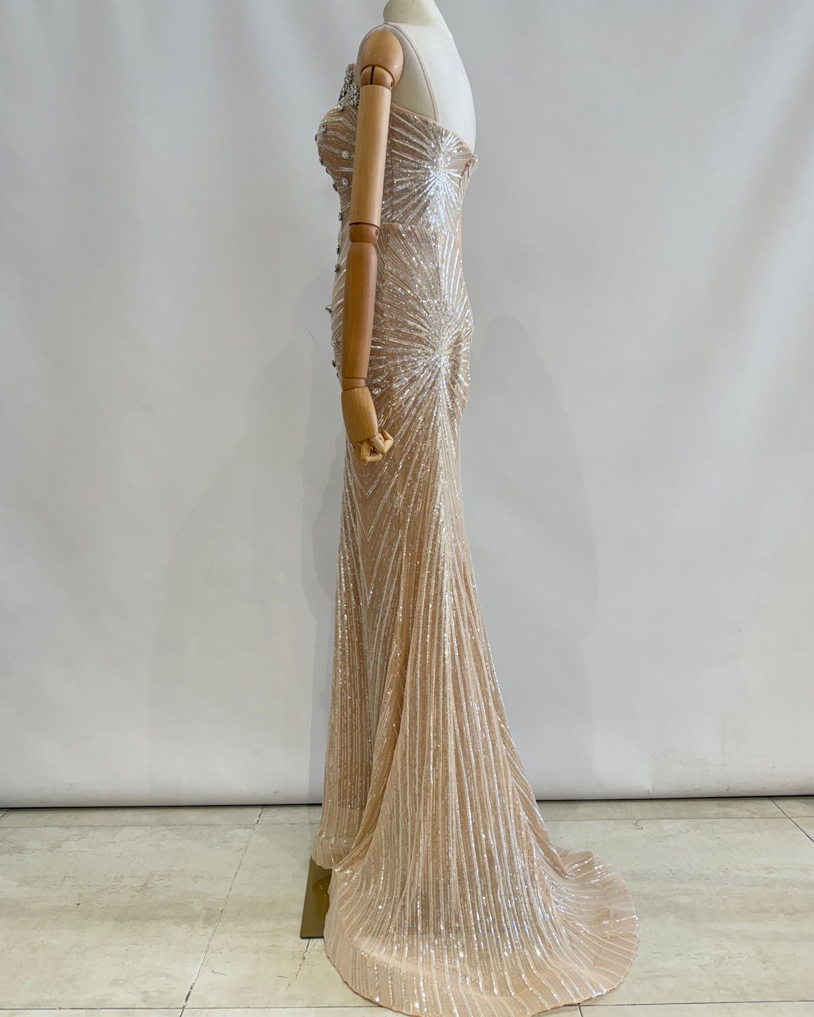 Vestido largo TYS124