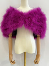 Feather stole L803