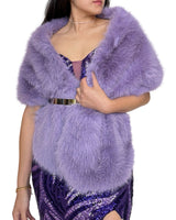 Synthetic fur stole XY-2316