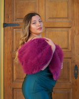 Synthetic fur stole XY-2316