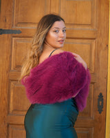 Synthetic fur stole XY-2316