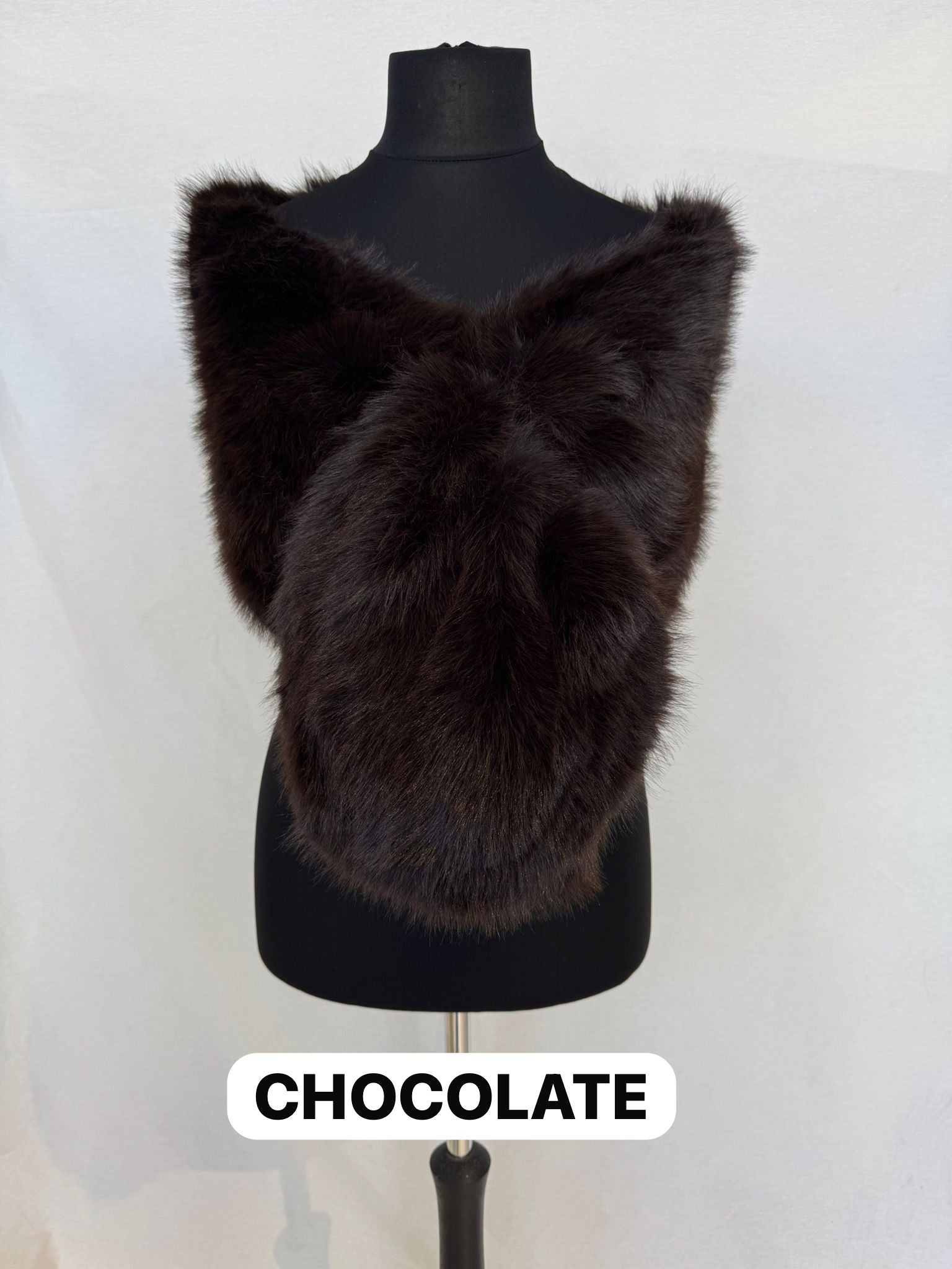 Synthetic fur stole XY-2316