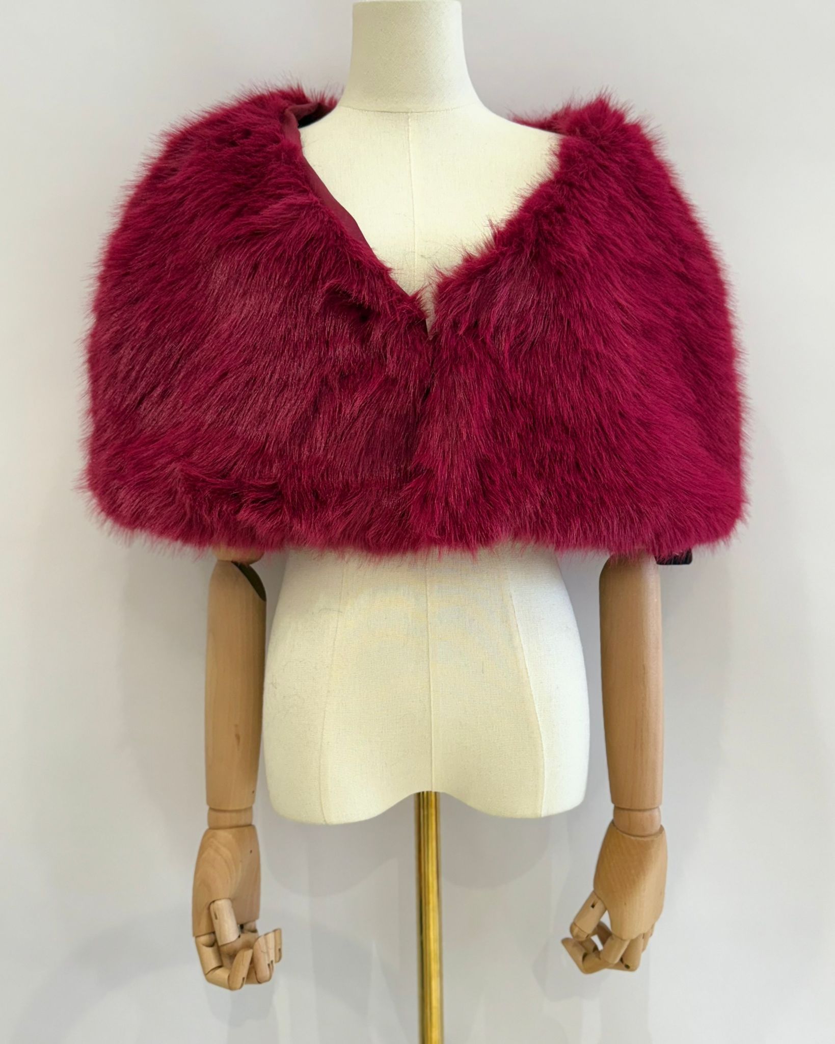 Poncho de pelo S1818