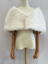 Poncho de pelo S1818