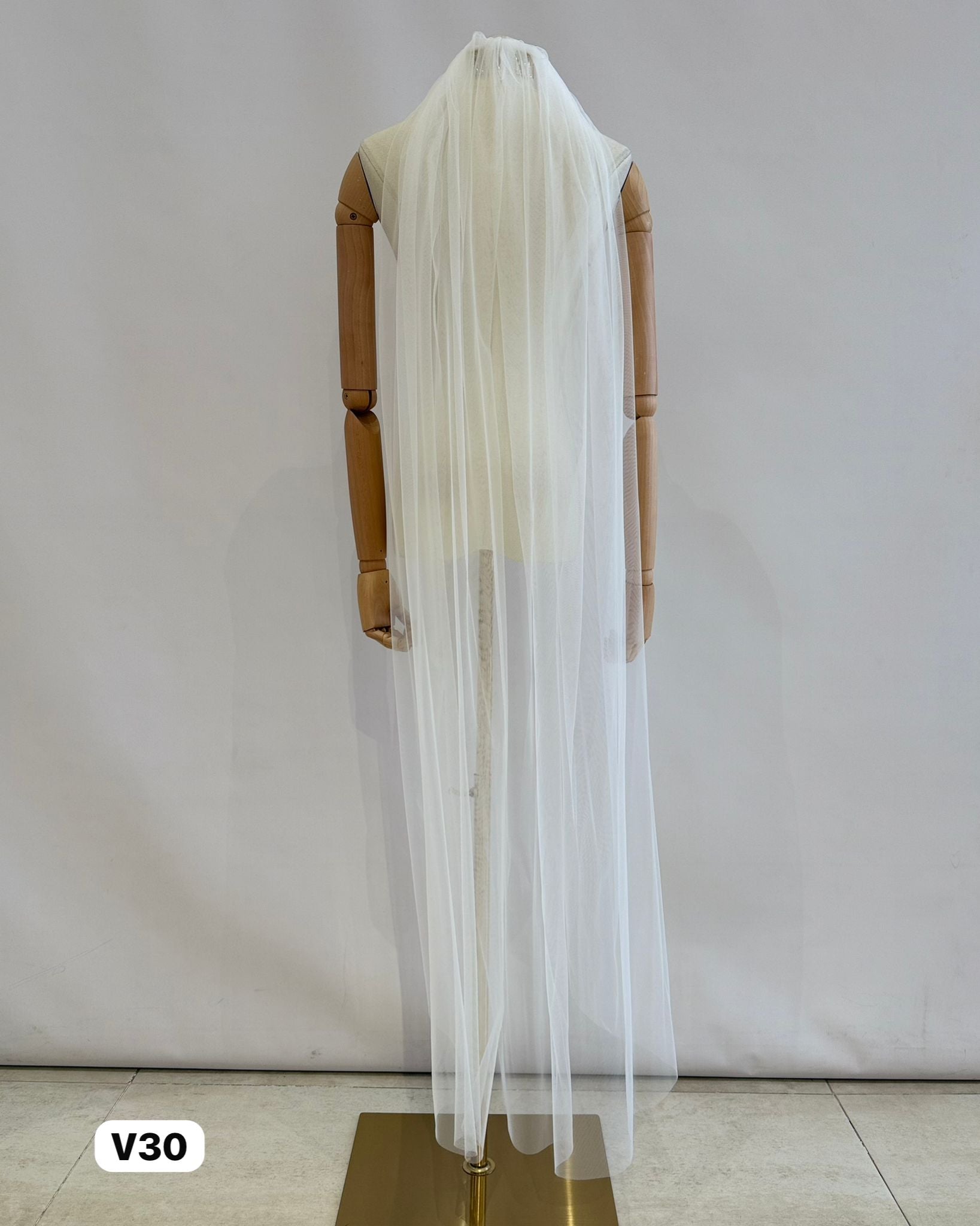 Velo de novia corto V30 150*160CM