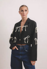 Chaqueta traje aplique WH2139