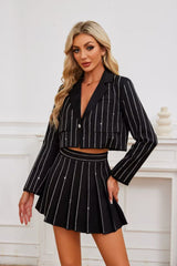 Conjunto traje brillo WH9296