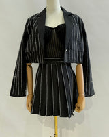 Conjunto traje brillo WH9296