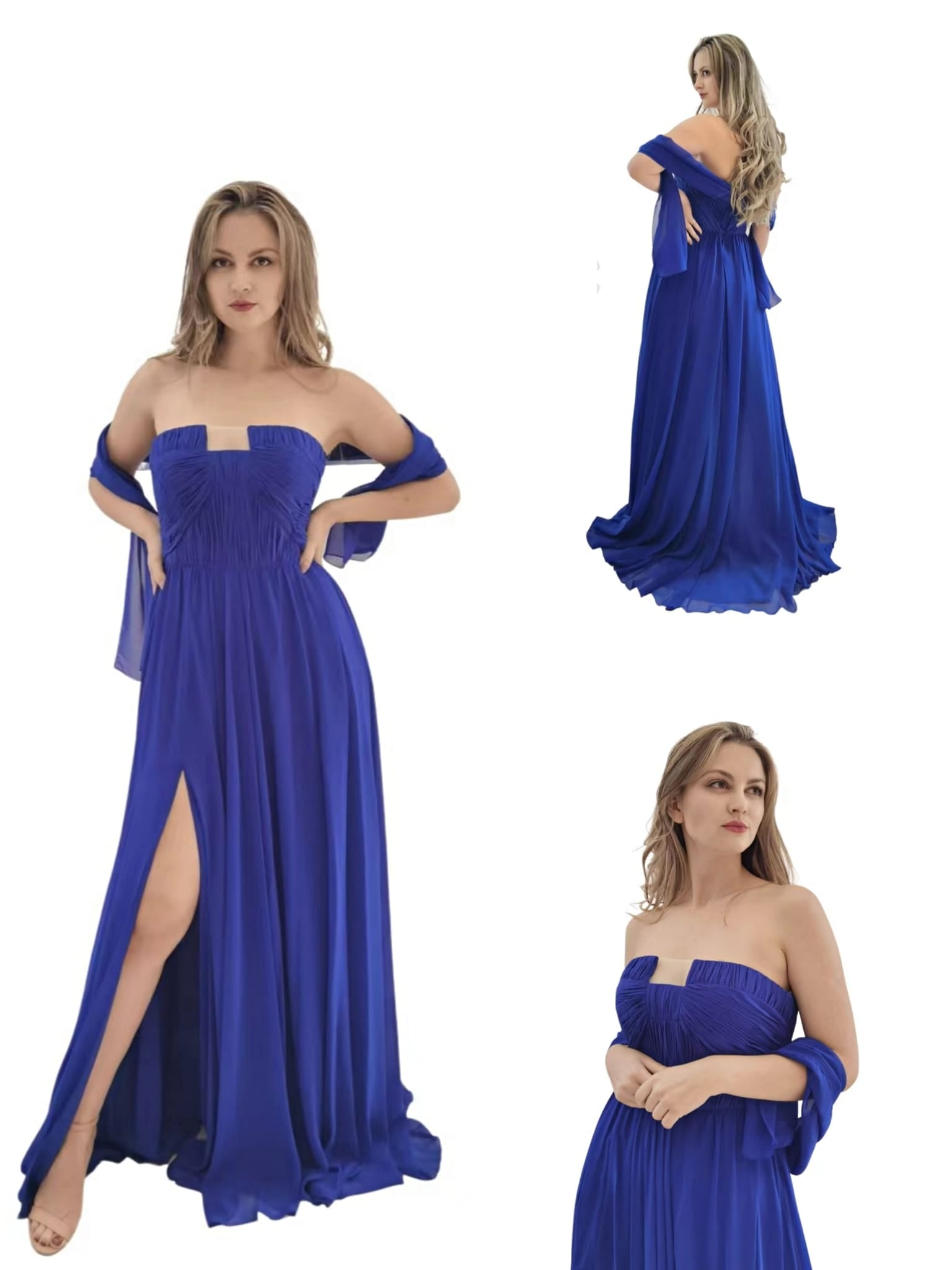 Long strapless dress GL150102