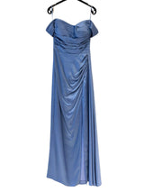 Long satin dress 1752