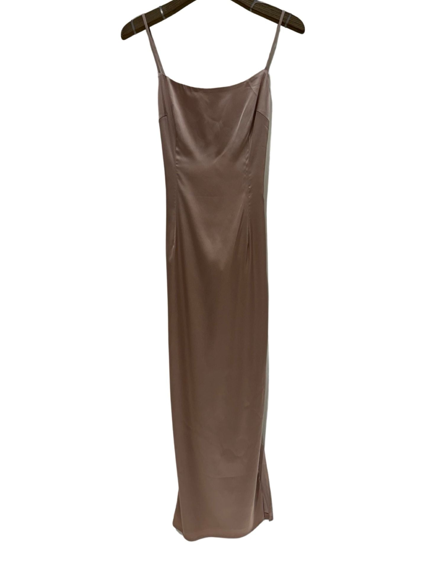 Satin midi dress 858063