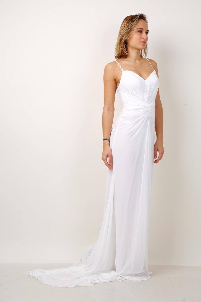 Vestido largo F8042