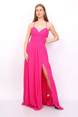 Vestido largo F8024