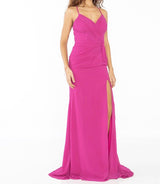 Vestido largo F8044