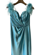 Satin mermaid dress R1879