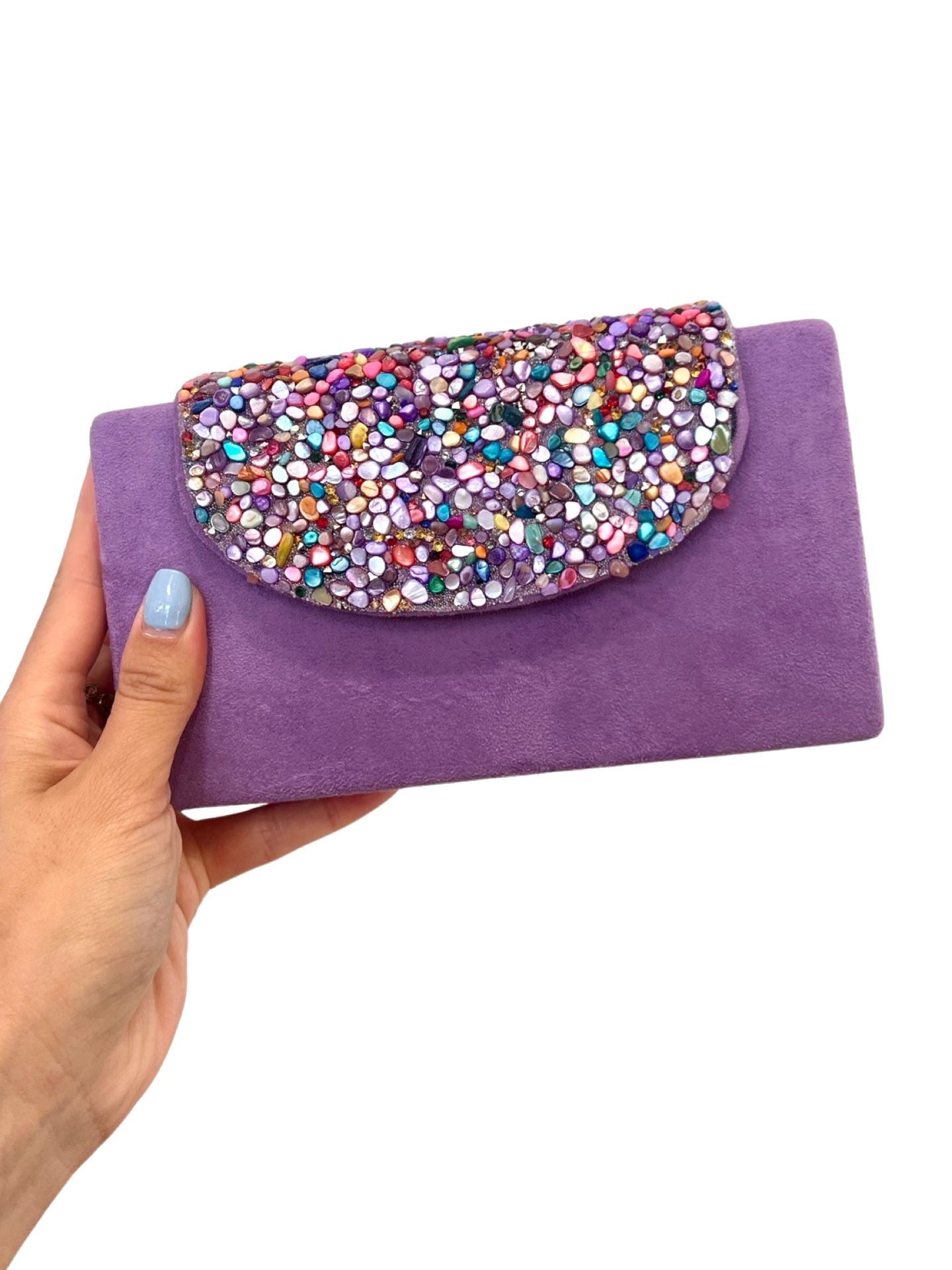 Clutch/Bolso con piedras BR4082