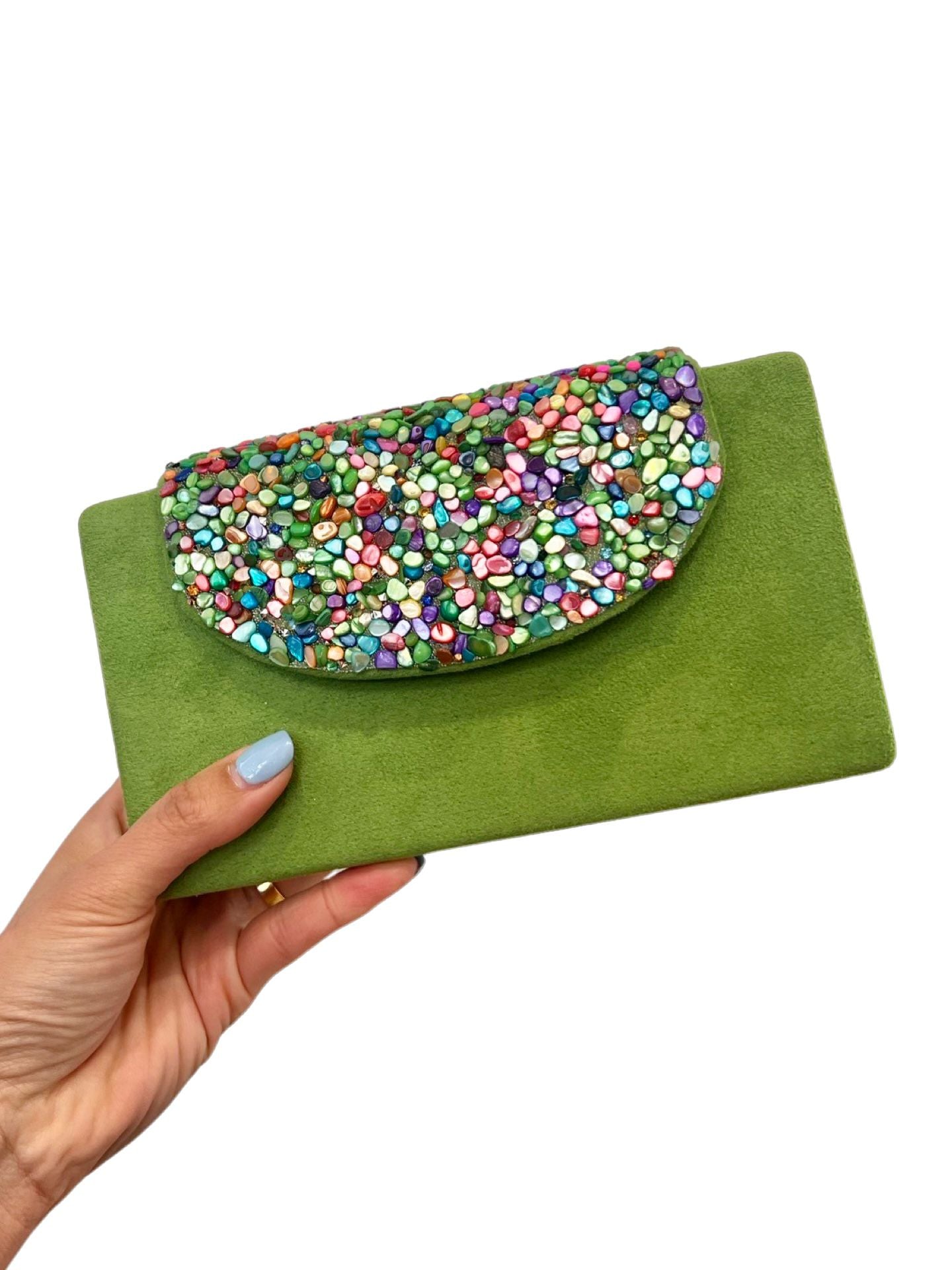 Clutch/Bolso con piedras BR4082