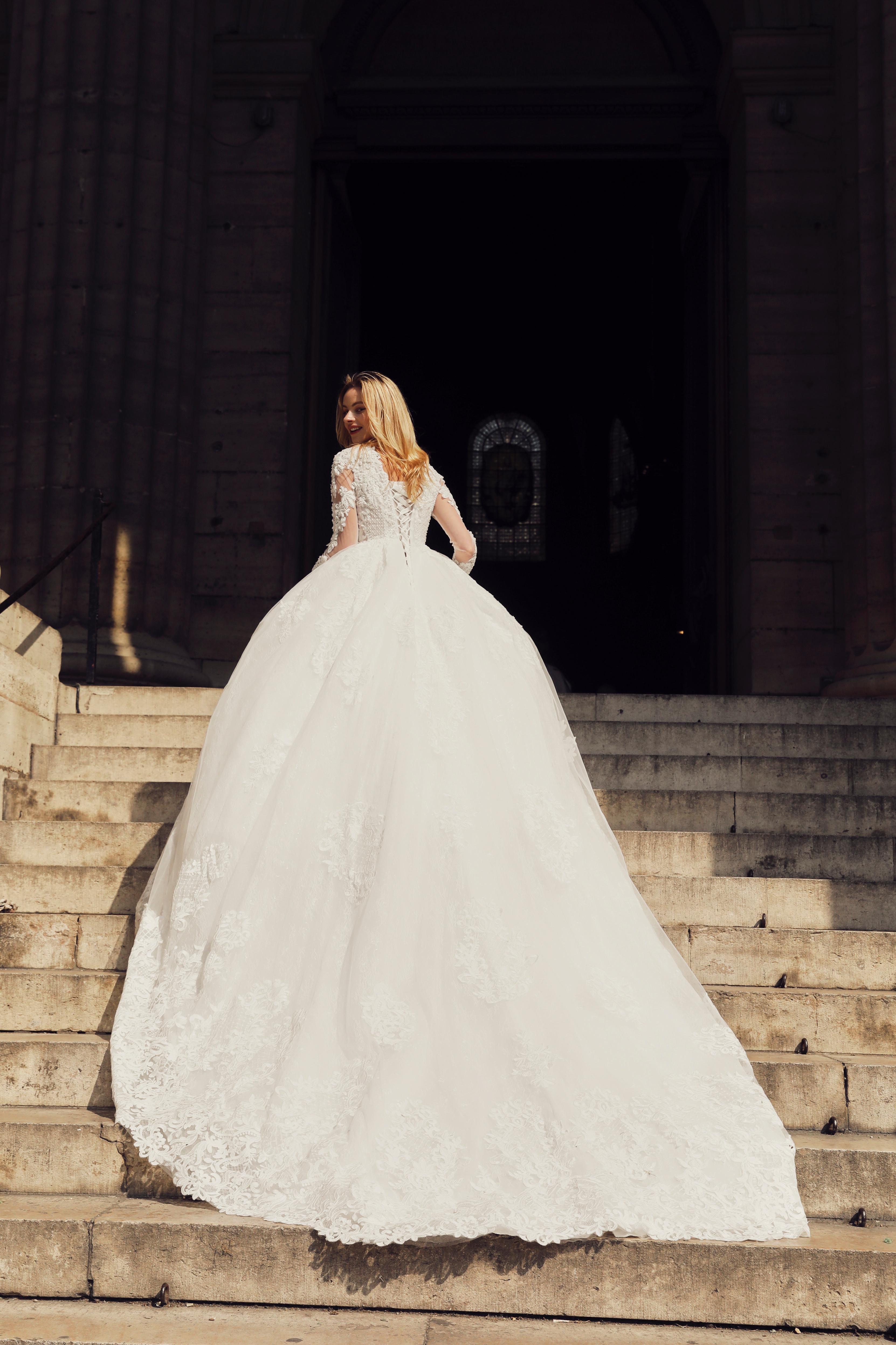 Vestido de novia 3825