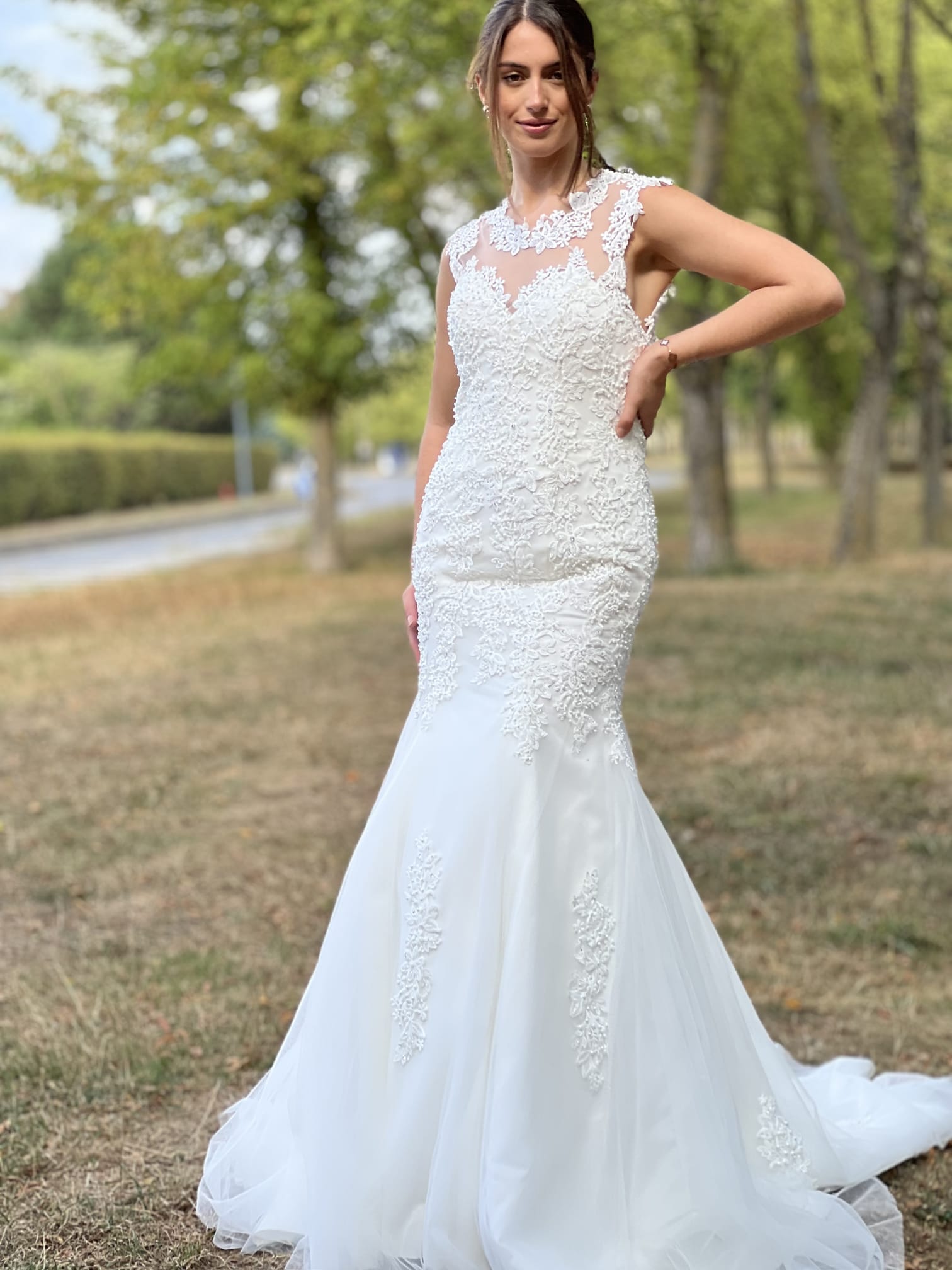 Vestido de novia 3878