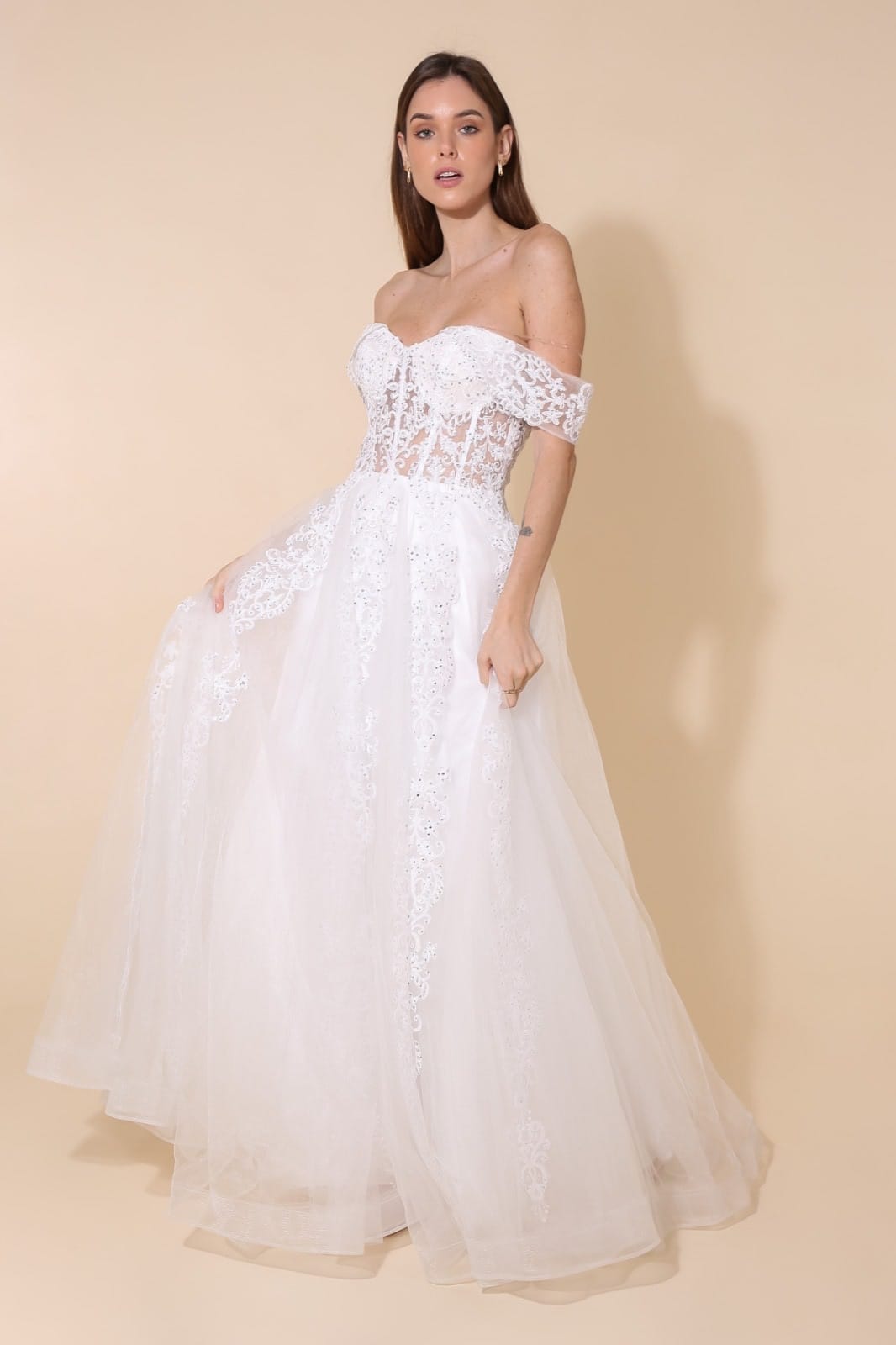 Vestido princesa TG 861001-1