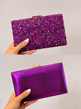 Clutch/bolsos pedreria BR4006