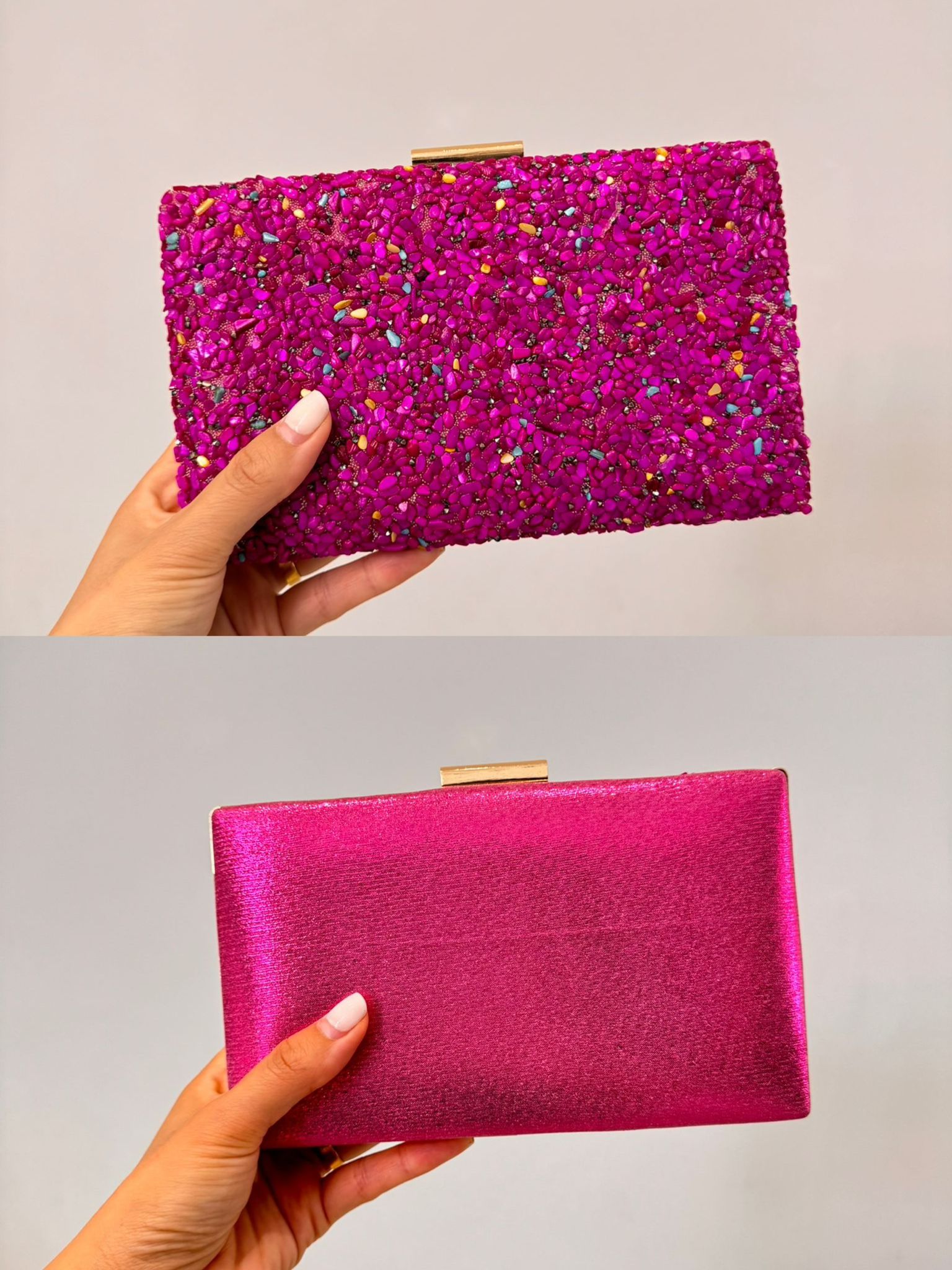 Clutch/bolsos pedreria BR4006