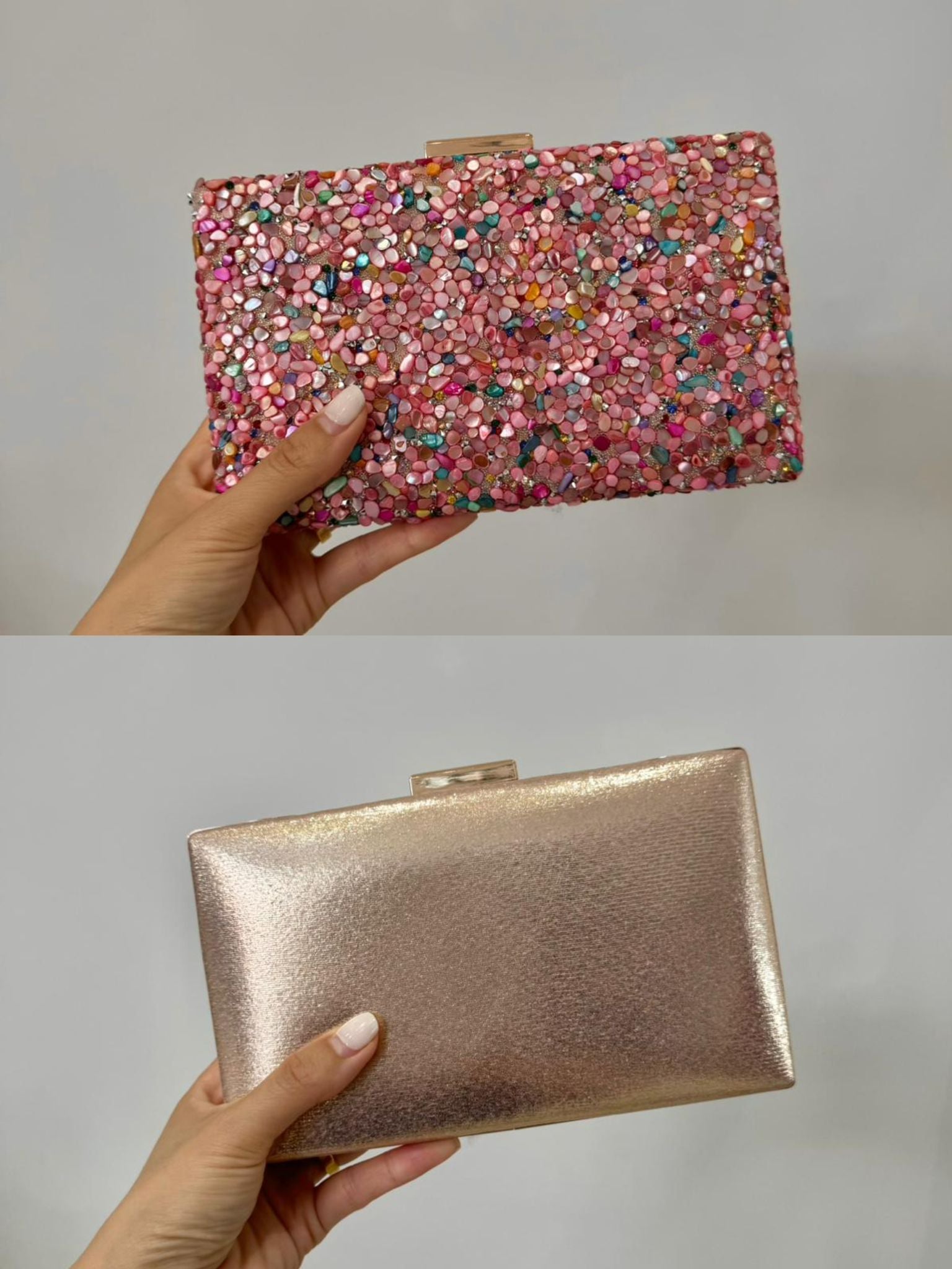 Clutch/bolsos pedreria BR4006