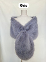 Synthetic fur stole XY-2316