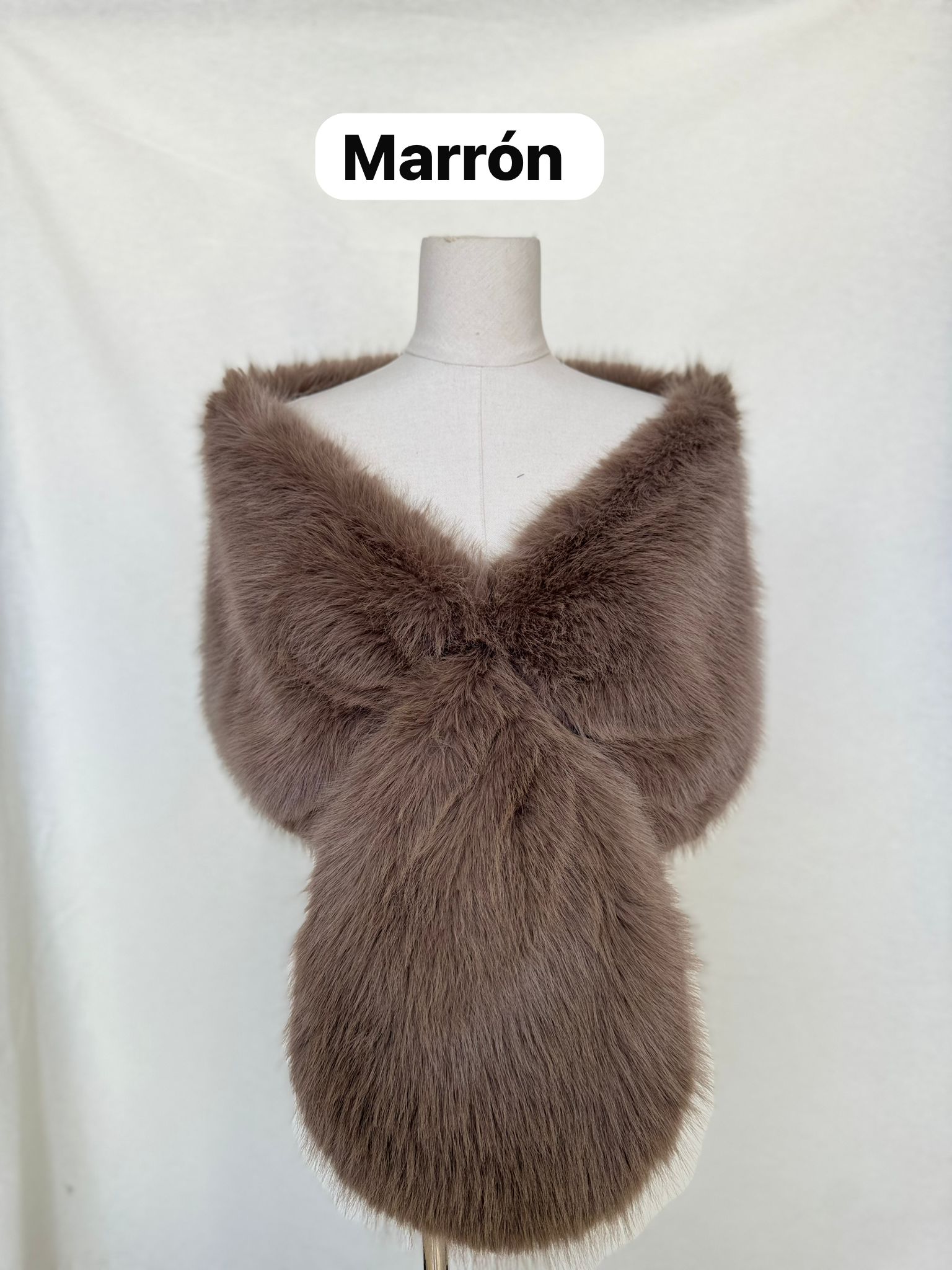 Synthetic fur stole XY-2316