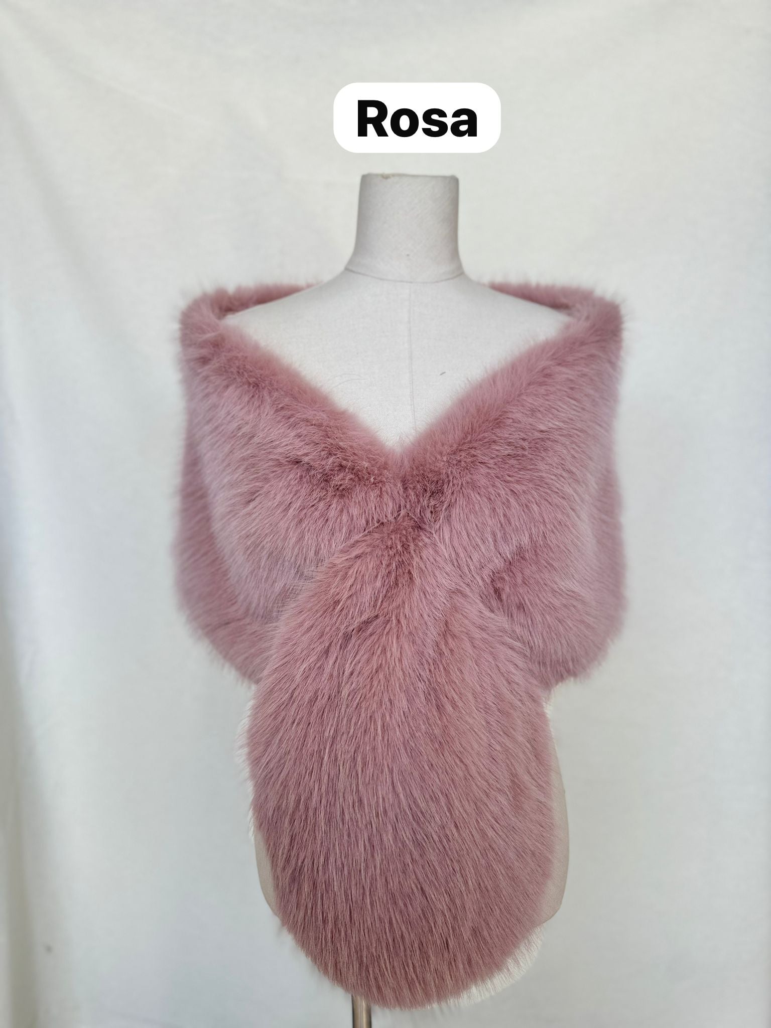 Synthetic fur stole XY-2316