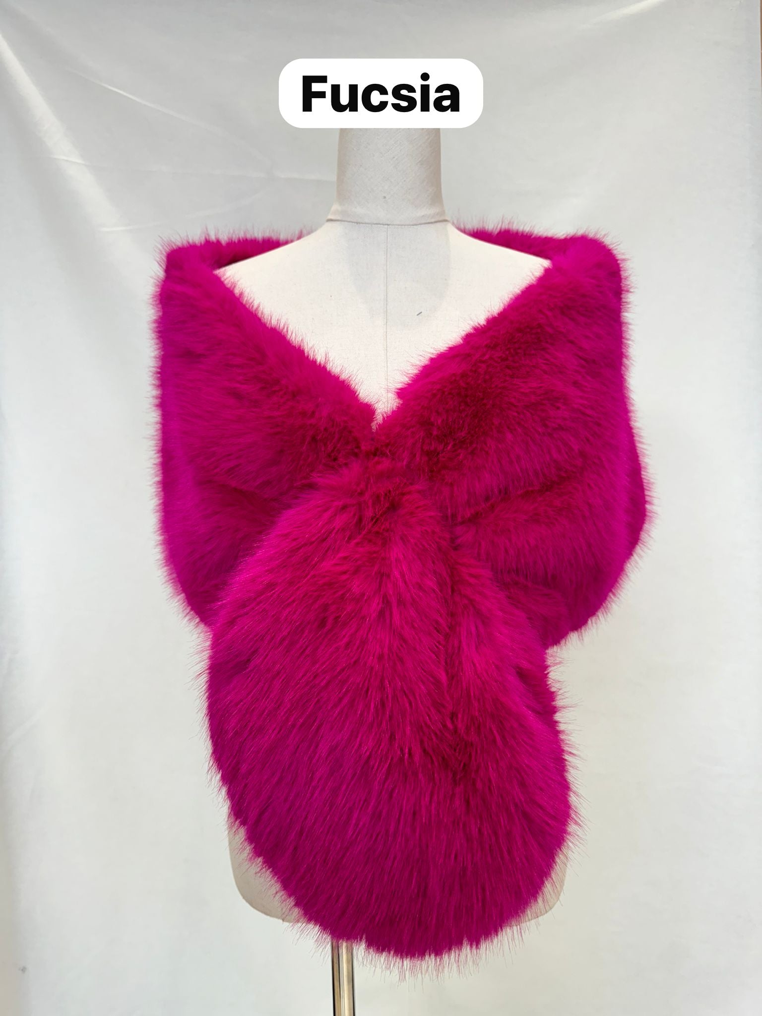 Synthetic fur stole XY-2316