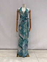 Vestido largo con brillo 517150