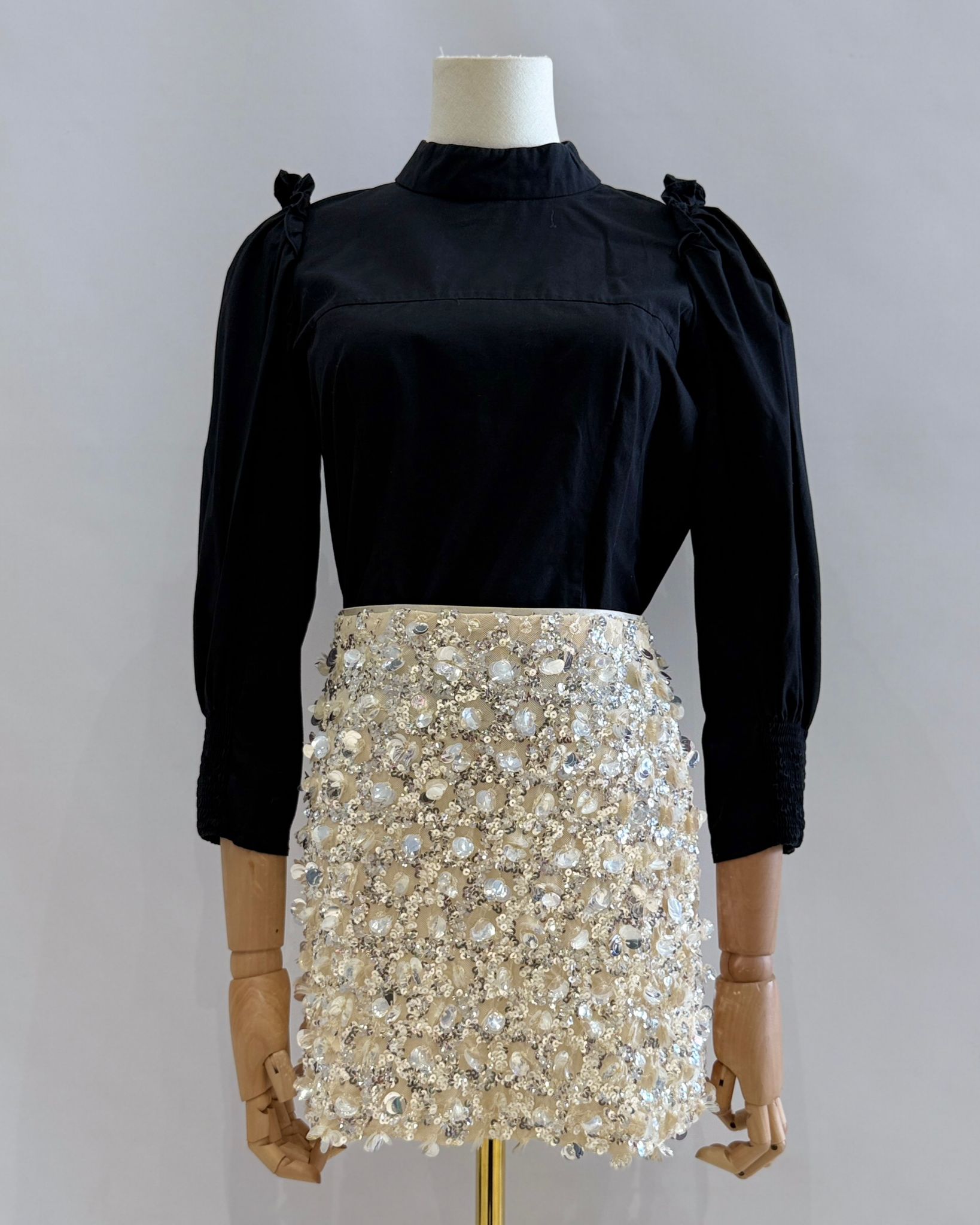 Falda de lentejuelas 15830-1