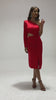 Satin midi dress 22337-1
