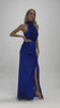 Vestido largo, de terciopelo 2566