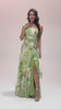 Vestido largo estampado 22393-1