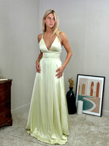 Vestido saten 22389