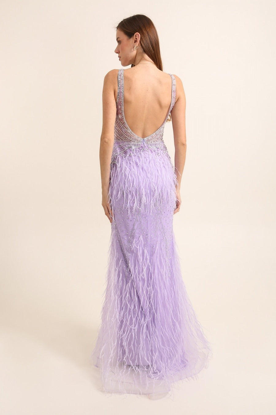 Vestido de pedrería 879002