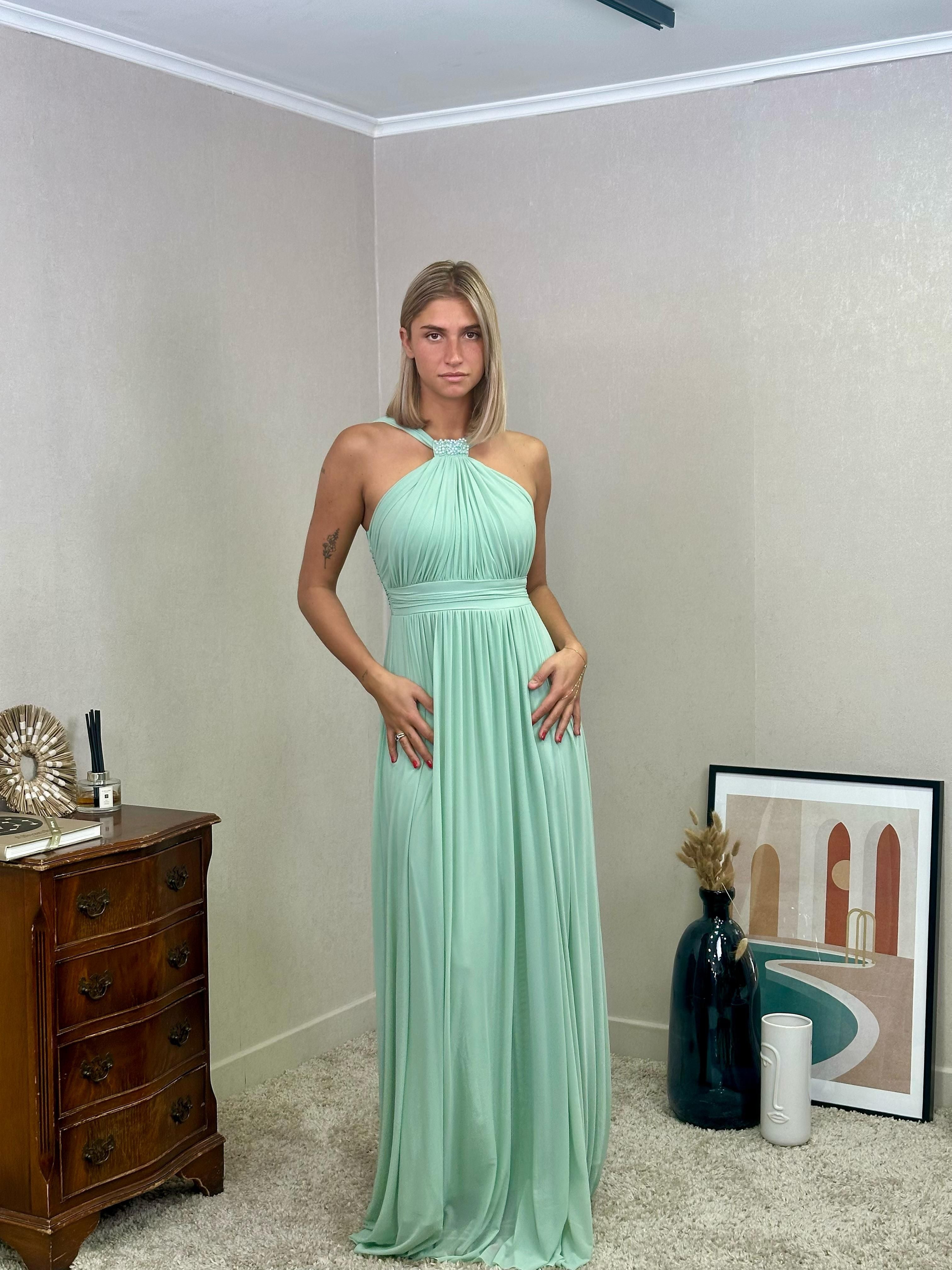 Vestido largo 17170-1