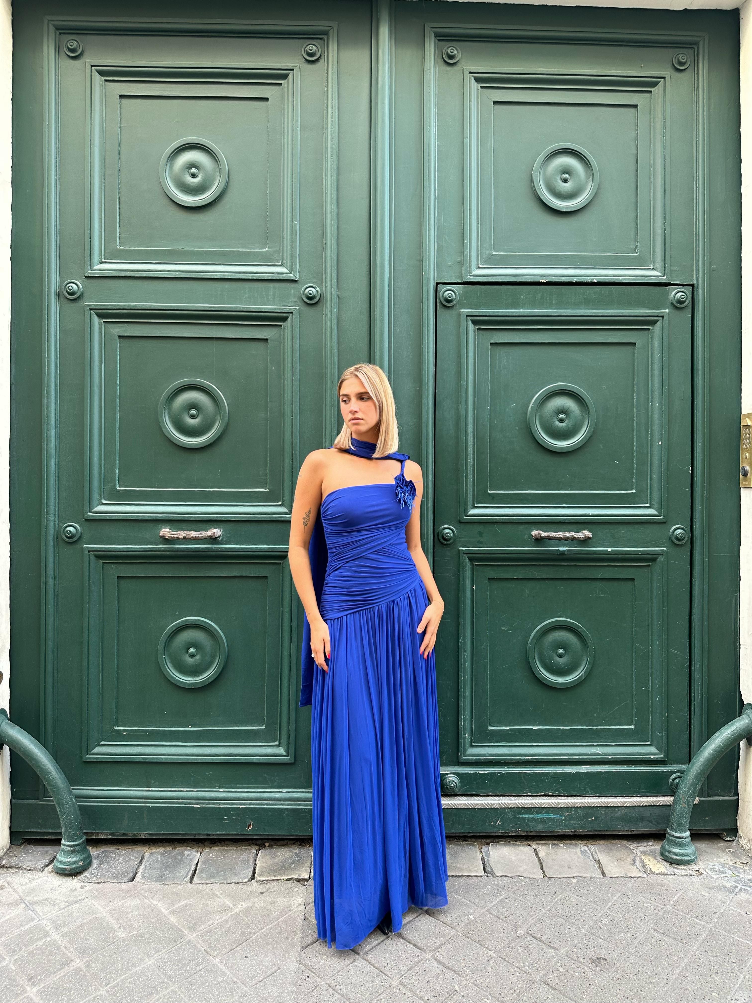 Vestido asimetrico 25156