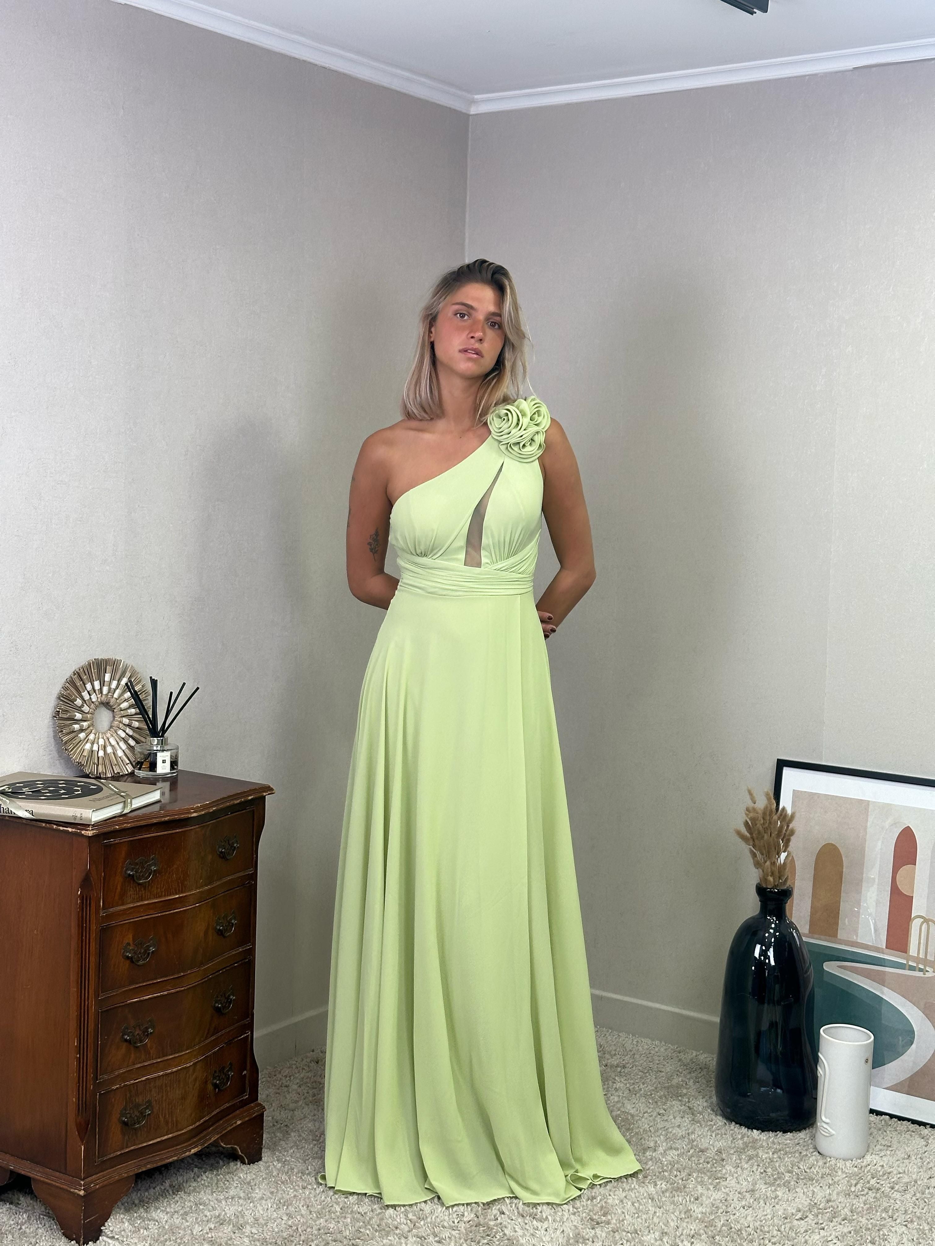 Vestido asimetrico 25128