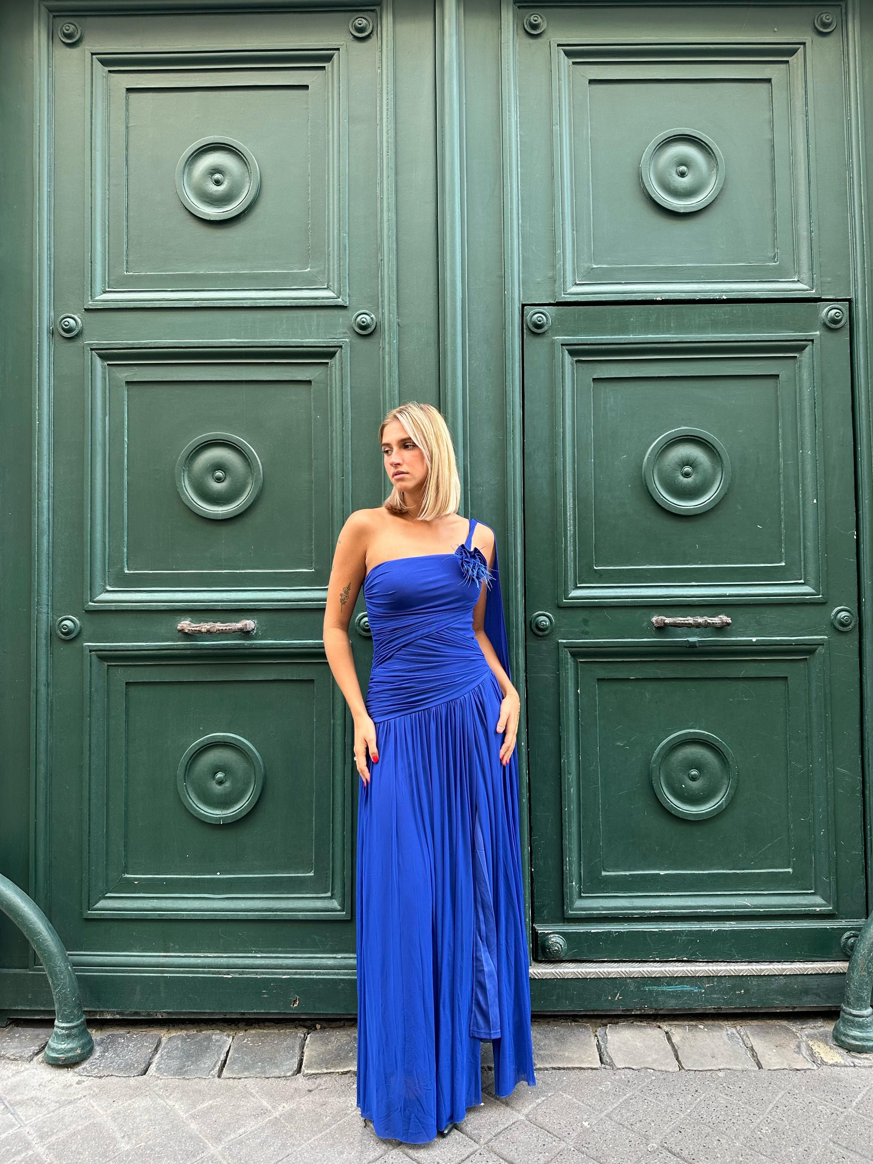 Vestido asimetrico 25156