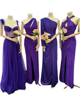 Purple bridesmaid dresses 