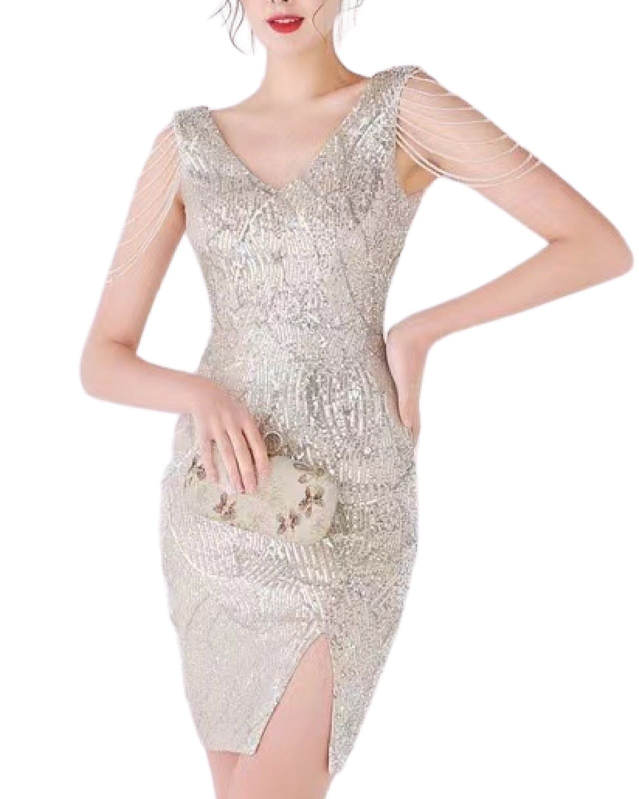 Sequin dress 241005